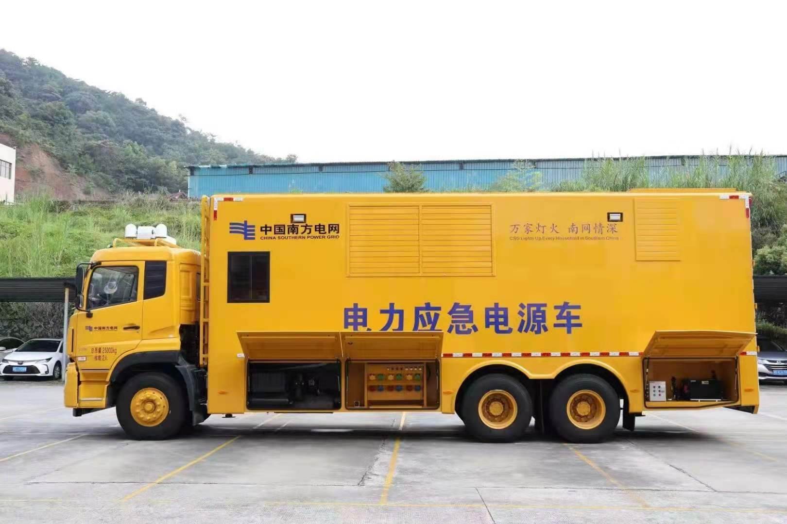 永平安康大型柴油发电机发电车UPS电源出租租赁